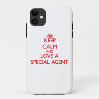 Capa Para iPhone Da Case-Mate Mantenha calma e ame um agente especial