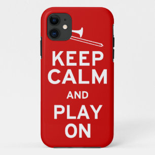 Capa Para iPhone Da Case-Mate Manter Trombone Calmo
