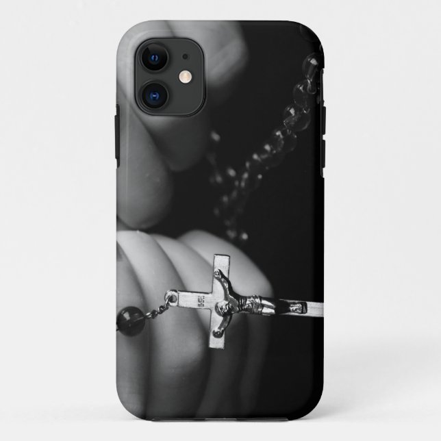 Capa Para iPhone Da Case-Mate Mãos com miçanga do rosário (Verso)