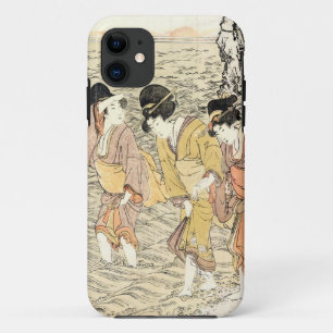 Capa Para iPhone Da Case-Mate Mar japonês legal da mulher do ukiyo-e três do