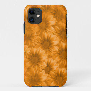 Capa Para iPhone Da Case-Mate Margaridas alaranjadas mergulhadas do Gerbera