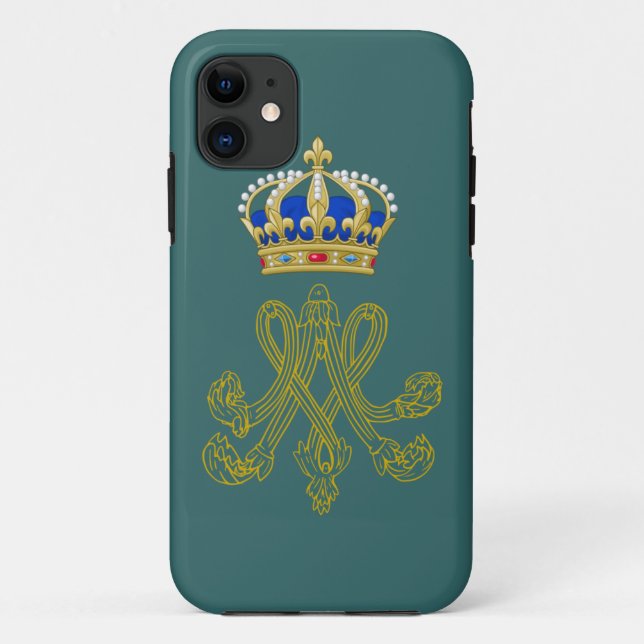 Capa Para iPhone Da Case-Mate Marie Antoinette Monograma (Verso)