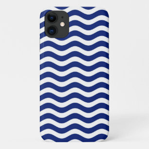 Capa Para iPhone Da Case-Mate Marinho Onda Moderno - Decoração Azul