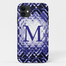 Capa Para iPhone Da Case-Mate Marinho Quadrado Dimensional-M