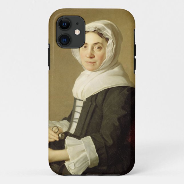 Capa Para iPhone Da Case-Mate Mary Adam, 1754 (óleo em canvas) (Verso)