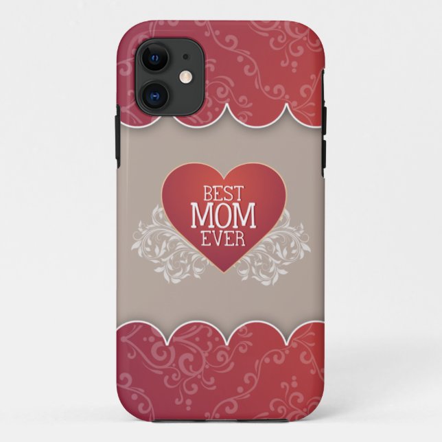 Capa Para iPhone Da Case-Mate Melhor Dia de as mães Da Mãe (Verso)