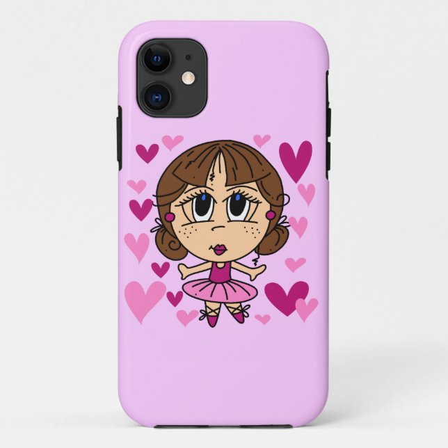 Capa Para iPhone Da Case-Mate Menina da bailarina (Verso)