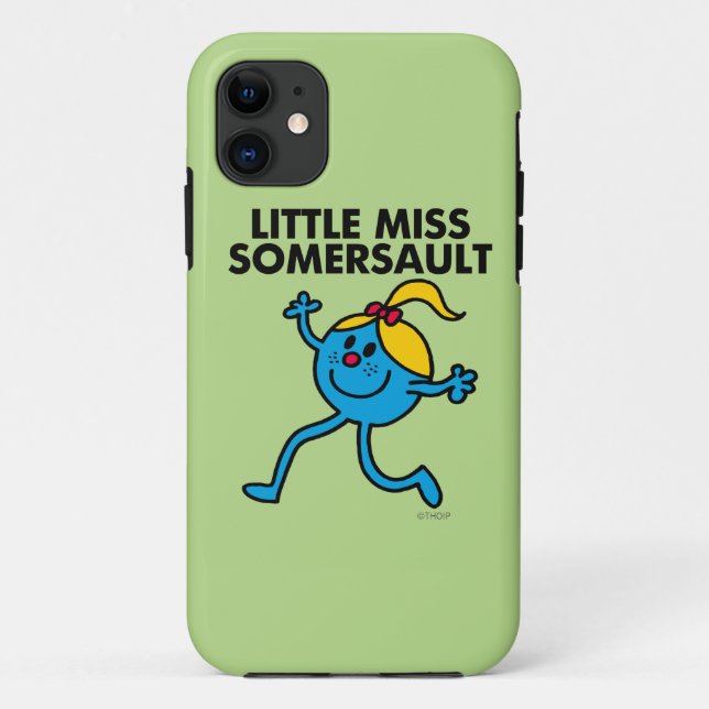 Capa Para iPhone Da Case-Mate Menina Somersault Caminhando Alto (Verso)