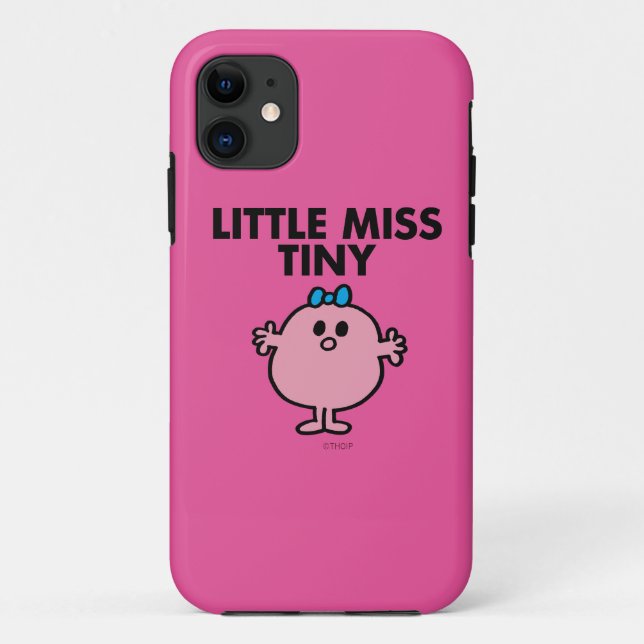 Capa Para iPhone Da Case-Mate Menina Tiny | Letra negra (Verso)