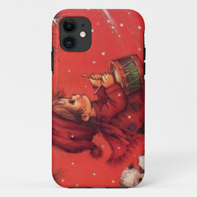 Capa Para iPhone Da Case-Mate Menino pequeno do baterista (Verso)
