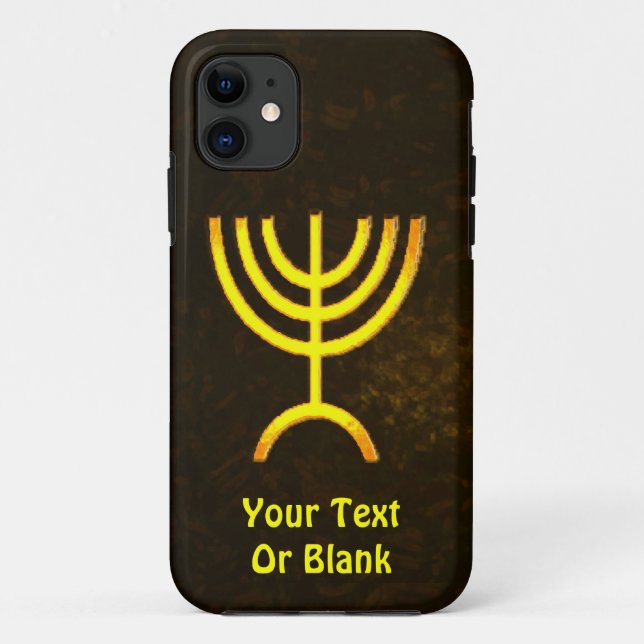 Capa Para iPhone Da Case-Mate Menorah Flame (Verso)