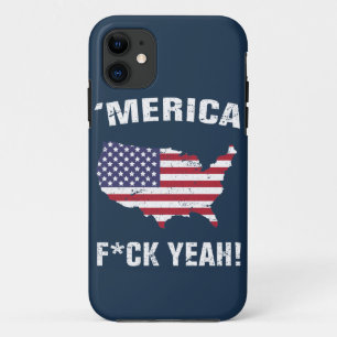Capa Para iPhone Da Case-Mate 'Merica Fck yeah!