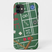 Mesa de casino com calça e dispositivo