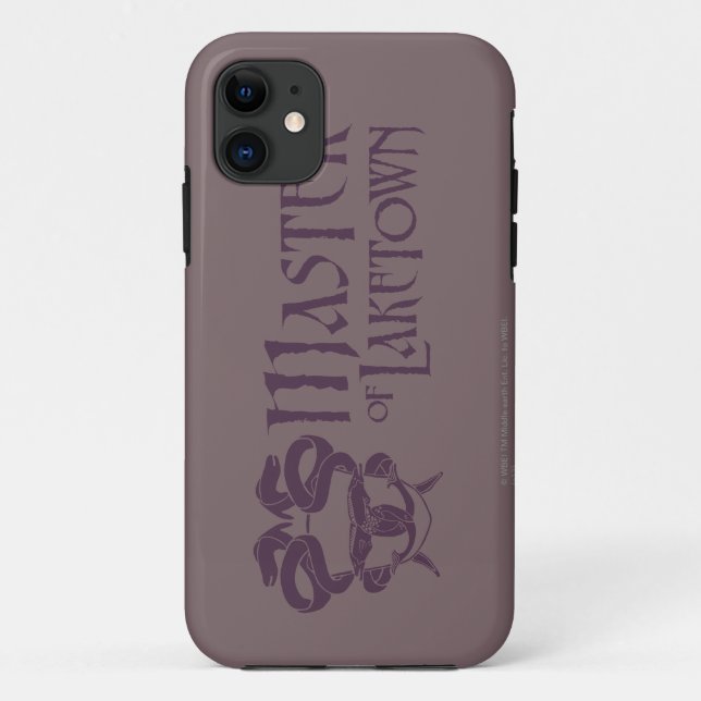Capa Para iPhone Da Case-Mate Mestre do nome de Laketown (Verso)
