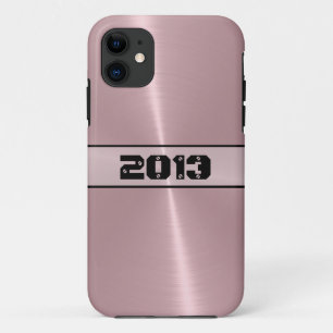 Capa Para iPhone Da Case-Mate Metal de aço inoxidável brilhante de bronze 2