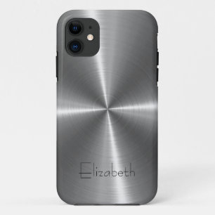 Capa Para iPhone Da Case-Mate Metal de aço inoxidável de prata