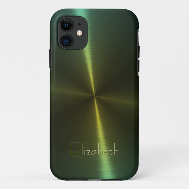 Capa Para iPhone Da Case-Mate Metal de aço radial brilhante legal 29 (Verso)