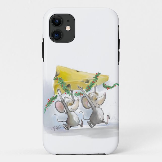 Capa Para iPhone Da Case-Mate Mic & Mac Holiday de Mice feliz 6 Incidente (Verso)