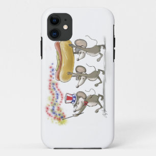 Capa Para iPhone Da Case-Mate Mic, Mac & Moe's Happy 4 de julho iPhone 6 Case