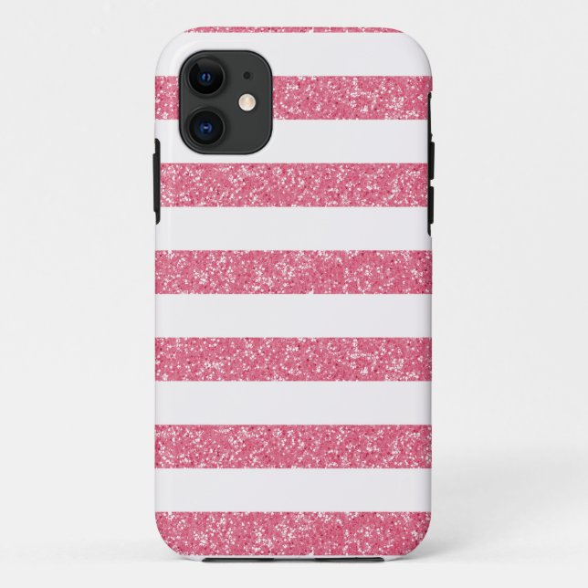 Capa Para iPhone Da Case-Mate Minúscula Glitter Stripes iPhone 5 Tough Xtreme Ca (Verso)