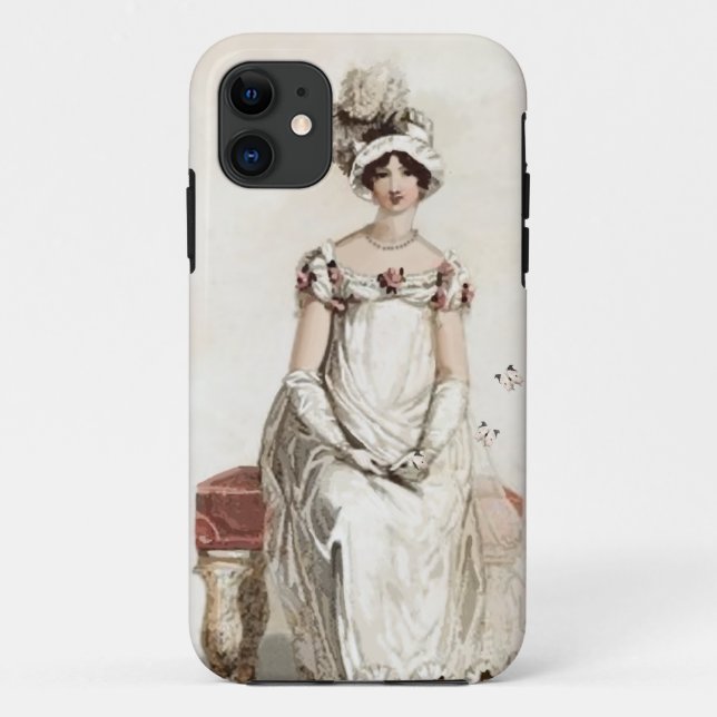 Capa Para iPhone Da Case-Mate "Miss Bennet" (Verso)