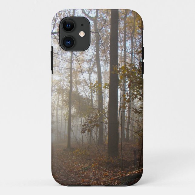 Capa Para iPhone Da Case-Mate Misty Morning na Floresta (Verso)