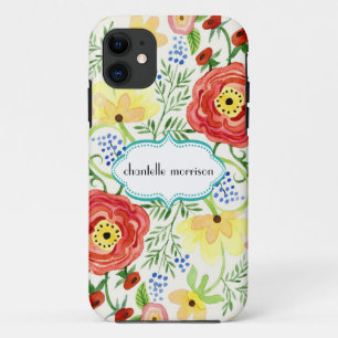 Capa Para iPhone Da Case-Mate Mod Modern Floral Ranunculus Folheto Rosa