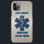 Capa Para iPhone Da Case-Mate Modelo conhecido de luxe do paramédico<br><div class="desc">Caso perfeito para paramédicos,  EMT e EMS A-EMCA ou qualquer um na medicina e na primeira resposta. Rod do design de Asclepius.</div>