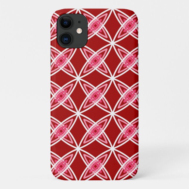 Capa Para iPhone Da Case-Mate Moderno de Meados do Século Impressão Atômica - Ve (Verso)