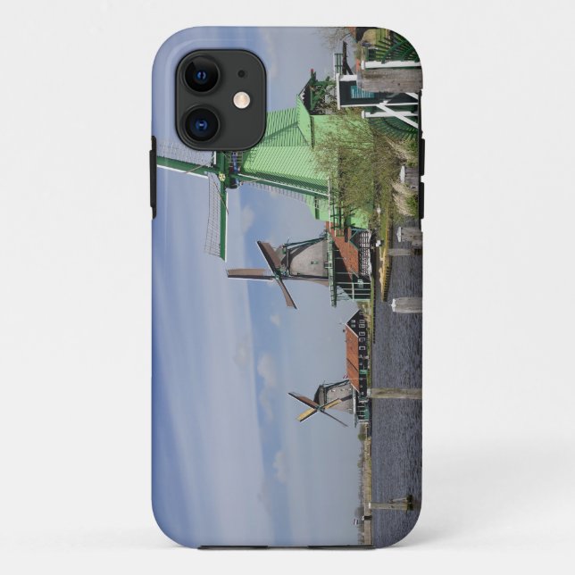 Capa Para iPhone Da Case-Mate Moinho de vento, Zaanse Schans, Holanda, Países Ba (Verso)