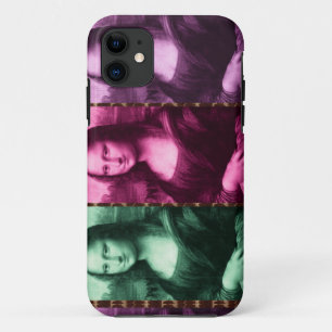 Capa Para iPhone Da Case-Mate Mona Lisa Animal Imprime Púrpura Rosa Verde