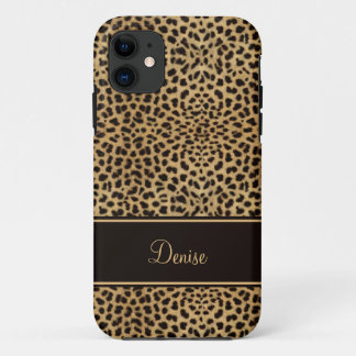 Capa Para iPhone Da Case-Mate monograma chique do impressão do leopardo iPhone5