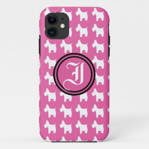 Capa Para iPhone Da Case-Mate Monograma da concessão (Westies)