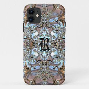 Capa Para iPhone Da Case-Mate Monograma do romance de Fleurkin