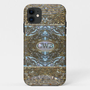 Capa Para iPhone Da Case-Mate Monograma elegante de Splashforze