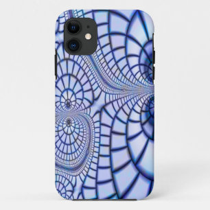 Capa Para iPhone Da Case-Mate mosaico azul e branco