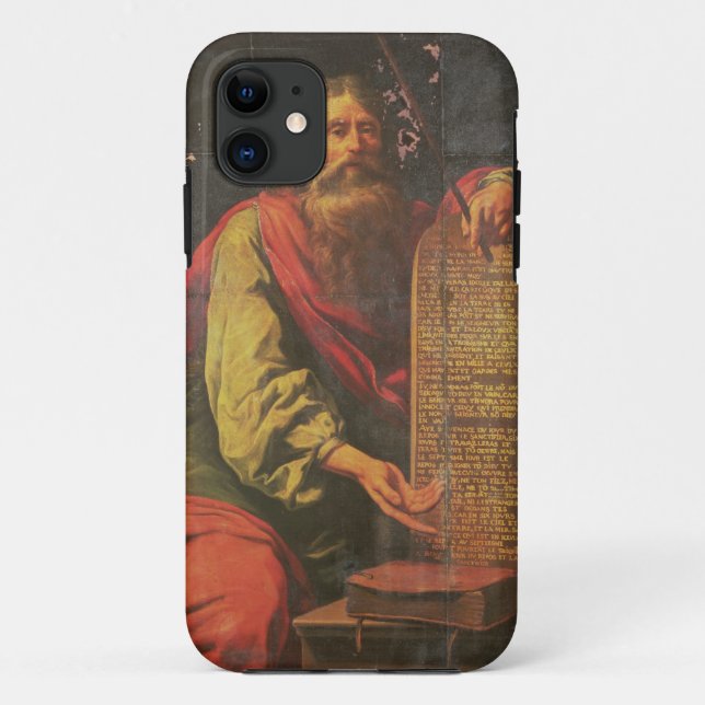 Capa Para iPhone Da Case-Mate Moses e as tabuletas da lei (Verso)