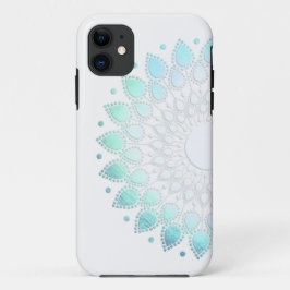 Capa Para iPhone Da Case-Mate Motif Verde Azul-Elegante