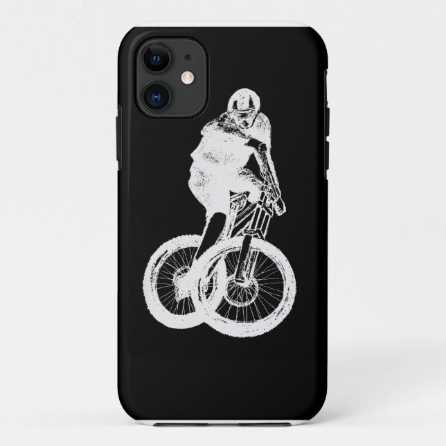Capa Para iPhone Da Case-Mate Mountain Biker MTB BMX CYCLIST (Verso)
