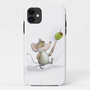 Capa Para iPhone Da Case-Mate Mouse feliz com gabinete Olive iphone6
