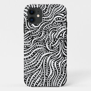 Capa Para iPhone Da Case-Mate Movimento na Água - Branco em Preto