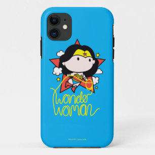 Capa Para iPhone Da Case-Mate Mulher Maravilha Chibi Voando com Laço