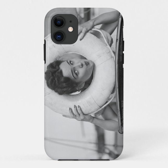 Capa Para iPhone Da Case-Mate Mulher que levanta 3 (Verso)