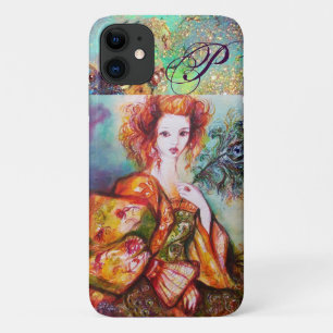 CAPA PARA iPhone DA Case-Mate MULHER ROMÂNTICA COM PENA DE PAZ ESPUMANTE