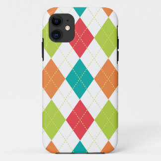 Capa Para iPhone Da Case-Mate Multi na moda retro de Argyle