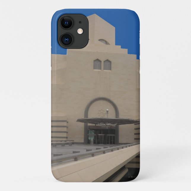 Capa Para iPhone Da Case-Mate museu islâmico doha azul (Verso)