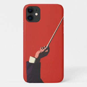 Capa Para iPhone Da Case-Mate Música Antiga, Mão do Maestro Segurando uma Baton