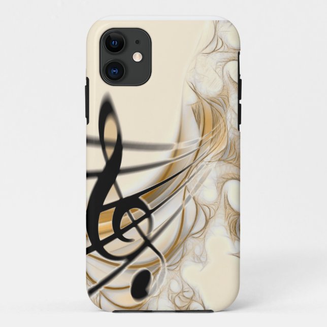 Capa Para iPhone Da Case-Mate Música - clave tripla (Verso)