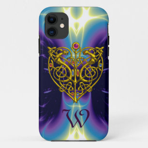 Capa Para iPhone Da Case-Mate NAMORADOS HYPER MONOGRAM Fúcsia Rosa Púrpura