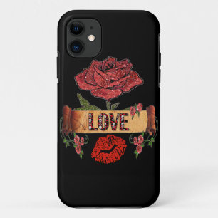 Capa Para iPhone Da Case-Mate NAMORADOS RAB Rockabilly, Love & Lipstick